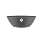 brussels oval 36cm anthrazit